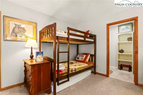Bedroom - 504 St Andrews Rd, Beech Mountain, NC 28604 photo 6 of 11