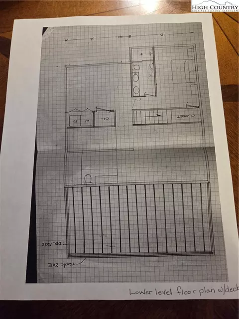 Floorplan - 102 Blackberry Trl, Beech Mountain, NC 28604 photo 1 of 3