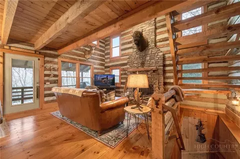 Living - 376 Yellow Bear Rd, Todd, NC 28684 photo 3 of 6