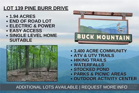 lot139 Pine Burr Dr, Purlear, NC 28665
