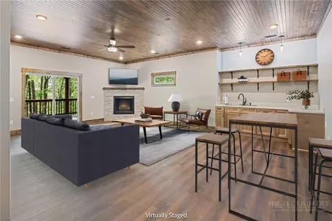 Living - 115 Pine Burr Dr, Purlear, NC 28665 photo 6 of 7