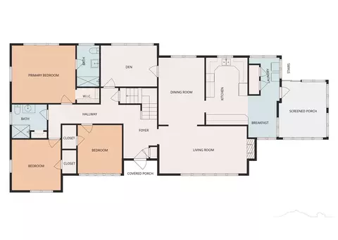 Floorplan - 951 Dodson Mill Rd, Pilot Mountain, NC 27041 photo 1 of 4