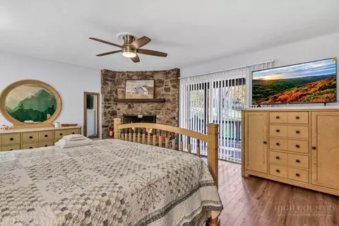 Bedroom - 101 Golf View Dr #A-1, Beech Mountain, NC 28604 photo 4 of 8