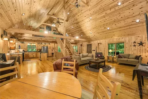 Living - 4098 Roundabout Rd, Creston, NC 28615 photo 5 of 8