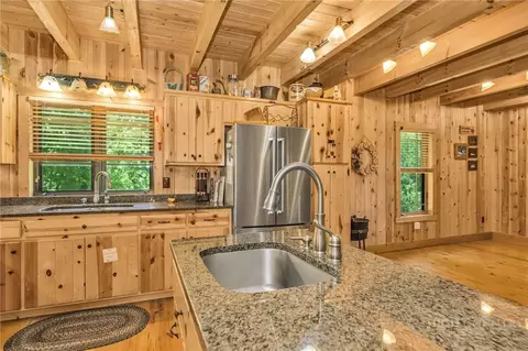 Kitchen - 4098 Roundabout Rd, Creston, NC 28615 photo 3 of 6