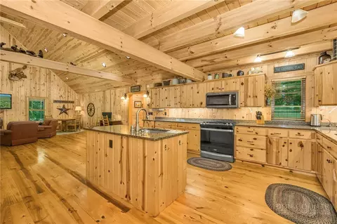 Kitchen - 4098 Roundabout Rd, Creston, NC 28615 photo 6 of 6