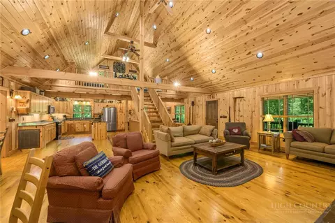 Living - 4098 Roundabout Rd, Creston, NC 28615 photo 4 of 8