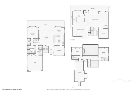 Floorplan - 128 E Pinecrest Ct, Boone, NC 28607 photo 1 of 1