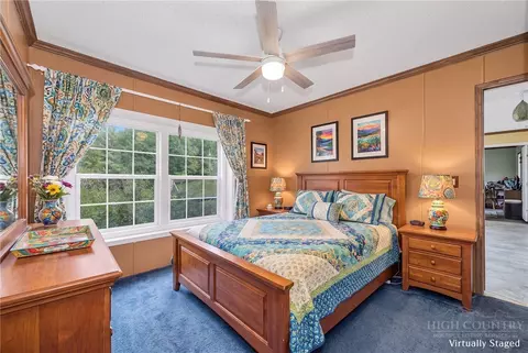 Bedroom - 447 John Baker Rd, Crumpler, NC 28617 photo 8 of 11