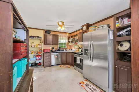 Kitchen - 447 John Baker Rd, Crumpler, NC 28617 photo 2 of 3