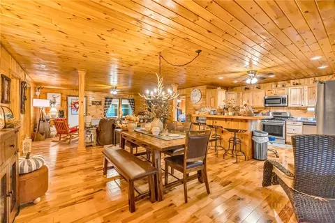 Dining - 2832 Roaring Fork Rd, Creston, NC 28615 photo 2 of 3