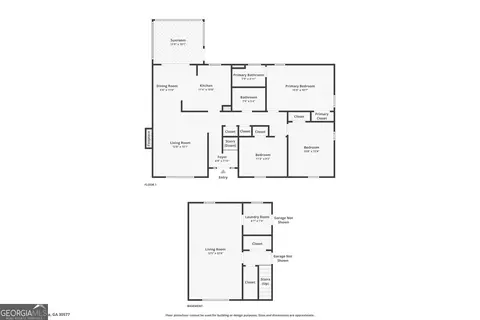 Floorplan - 68 Van Mar Dr, Toccoa, GA 30577 photo 2 of 3