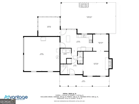 Floorplan - 500 Atwood Cir, Peachtree City, GA 30269 photo 1 of 3
