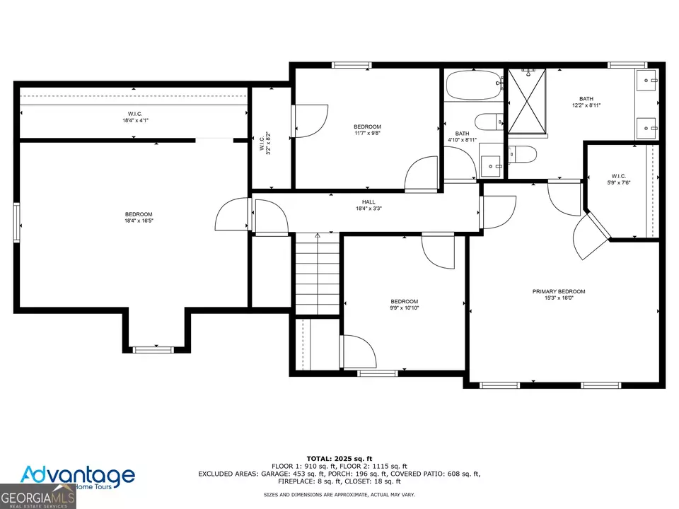 Floorplan - 500 Atwood Cir, Peachtree City, GA 30269 photo 2 of 3