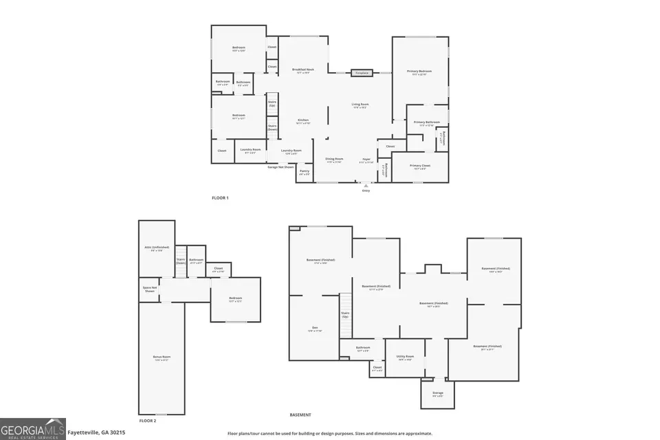 Floorplan - 140 Woolsey Park Dr, Fayetteville, GA 30215 photo 4 of 4