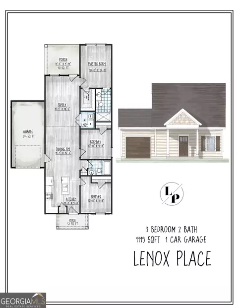 Floorplan - 203 Lenox Cir, Lagrange, GA 30241 photo 1 of 1