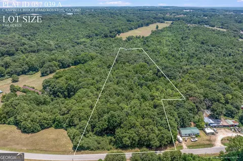 0 Campbell Ridge Rd #LOT A, Royston, GA 30662