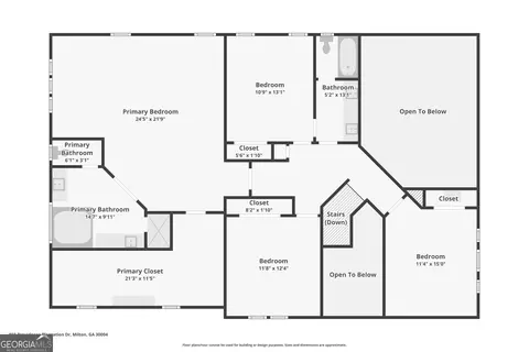 Floorplan - Undisclosed, Milton, GA 30004 photo 2 of 4