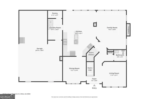 Floorplan - Undisclosed, Milton, GA 30004 photo 3 of 4