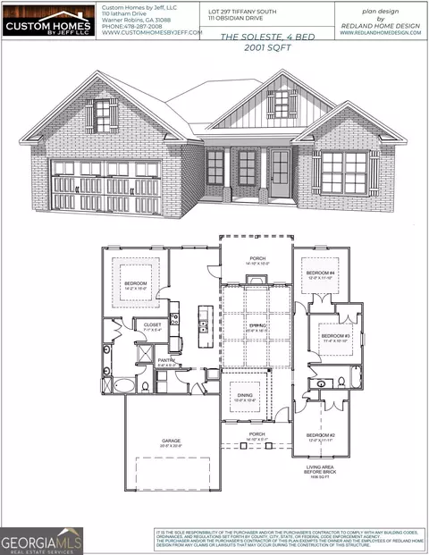 Floorplan - 111 Obsidian Dr, Perry, GA 31069 photo 1 of 1