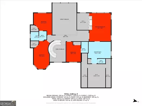 Floorplan - 740 Peninsula Overlook, Hampton, GA 30228 photo 3 of 8