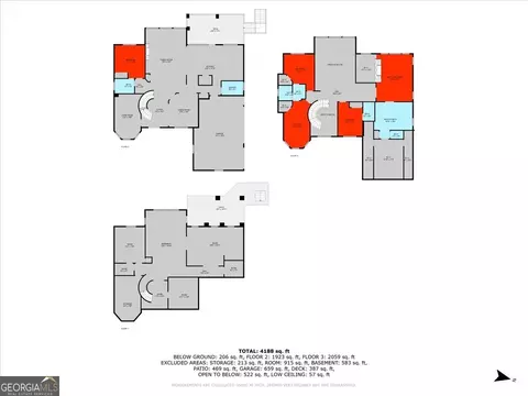 Floorplan - 740 Peninsula Overlook, Hampton, GA 30228 photo 4 of 8