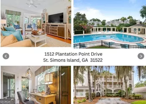 1512 Plantation Point Dr #1512, St. Simons, GA 31522