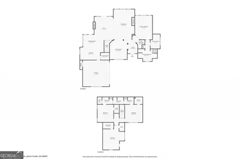 Floorplan - 9120 Etching Overlook, Duluth, GA 30097 photo 2 of 3
