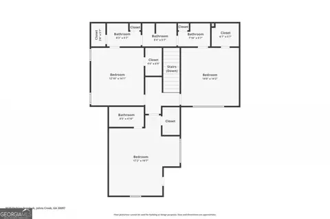 Floorplan - 9120 Etching Overlook, Duluth, GA 30097 photo 1 of 3