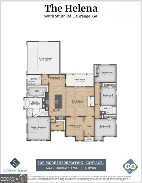 Floorplan - 219 S Smith Rd, Lagrange, GA 30241 photo 1 of 1
