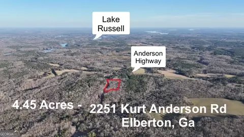 2251 Kurt Anderson Rd, Elberton, GA 30635
