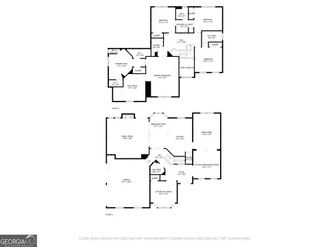 Floorplan - 155 Hedgewick Way, Tyrone, GA 30290 photo 3 of 3