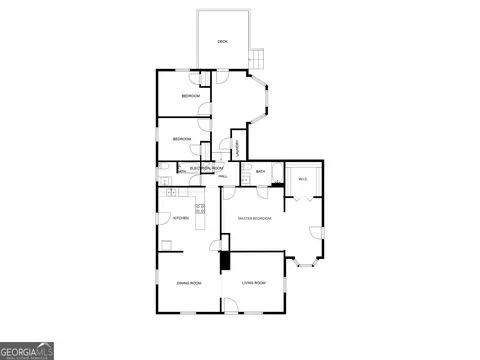 Floorplan - 619 Jenkins St, Lagrange, GA 30240 photo 1 of 1