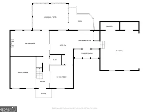 Floorplan - 1706 Murphy Ln, Dublin, GA 31021 photo 1 of 9