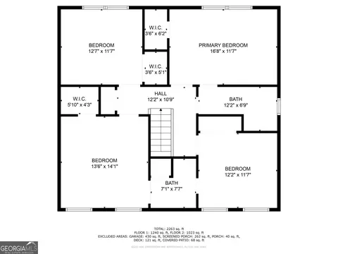 Floorplan - 1706 Murphy Ln, Dublin, GA 31021 photo 8 of 9