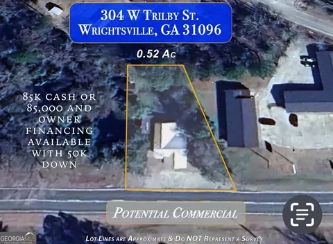 304 W Trilby St, Wrightsville, GA 31096