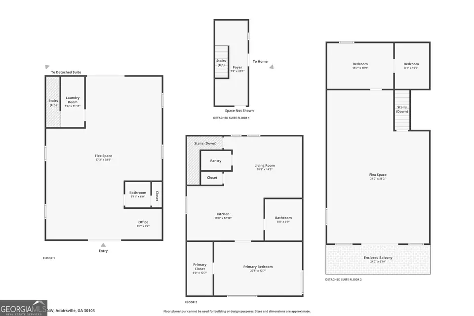 Floorplan - 356 W Oak Grove Rd NW, Adairsville, GA 30103 photo 7 of 7