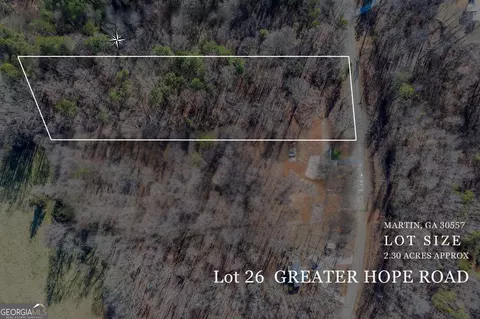 lot26 Greater Hope Rd, Martin, GA 30557