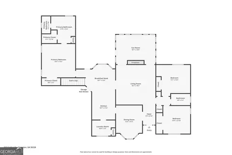 Floorplan - 263 Caitlyn Dr, Hampton, GA 30228 photo 1 of 3