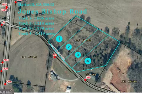 Tract 1 Jones Bishop Road, Hartwell, GA 30643