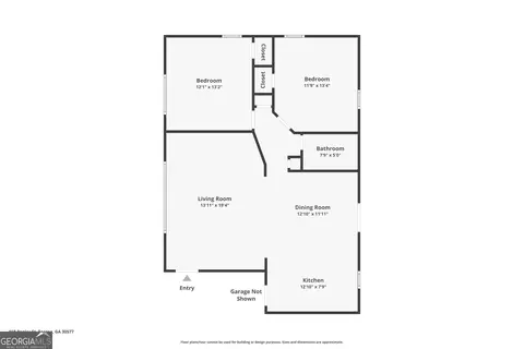 Floorplan - 158 Poplar St, Toccoa, GA 30577 photo 1 of 1