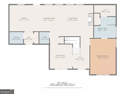 Floorplan - 205 Millwood Ct, Lagrange, GA 30241 photo 1 of 2