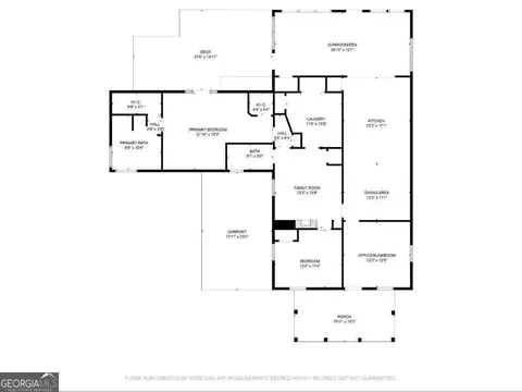 Floorplan - 138 Solid Rock Ln, Mc Rae, GA 31055 photo 1 of 1
