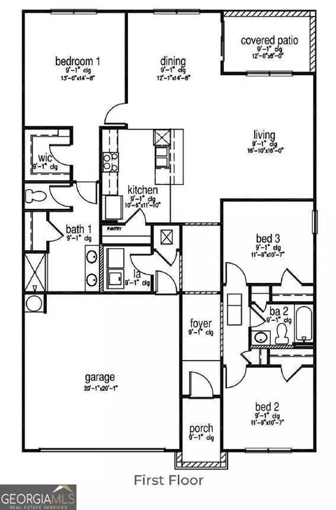 Floorplan - 144 Buckeye Rd, Guyton, GA 31312 photo 1 of 1