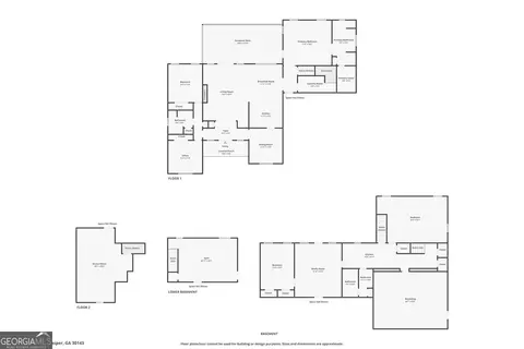 Floorplan - 896 Moss Patch Trl, Jasper, GA 30143 photo 2 of 4