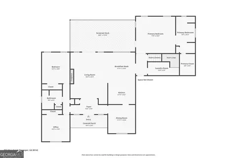 Floorplan - 896 Moss Patch Trl, Jasper, GA 30143 photo 4 of 4
