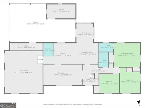 Floorplan - 725 761 School Rd, Hampton, GA 30228 photo 1 of 1