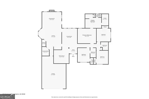 Floorplan - 121 Crestwood Ct, Hampton, GA 30228 photo 1 of 1