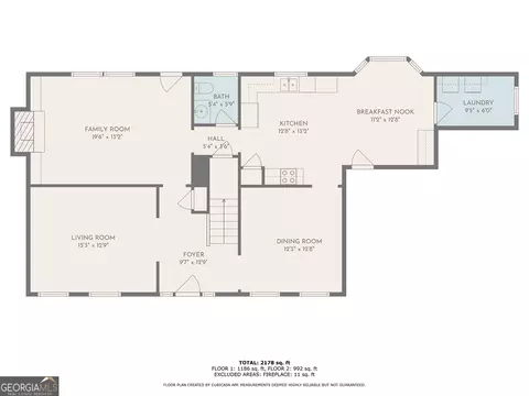 Floorplan - 106 Kildare Ct, Lagrange, GA 30240 photo 2 of 3