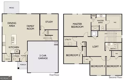 Floorplan - 533 Corinth Dr, Bethlehem, GA 30620 photo 1 of 2